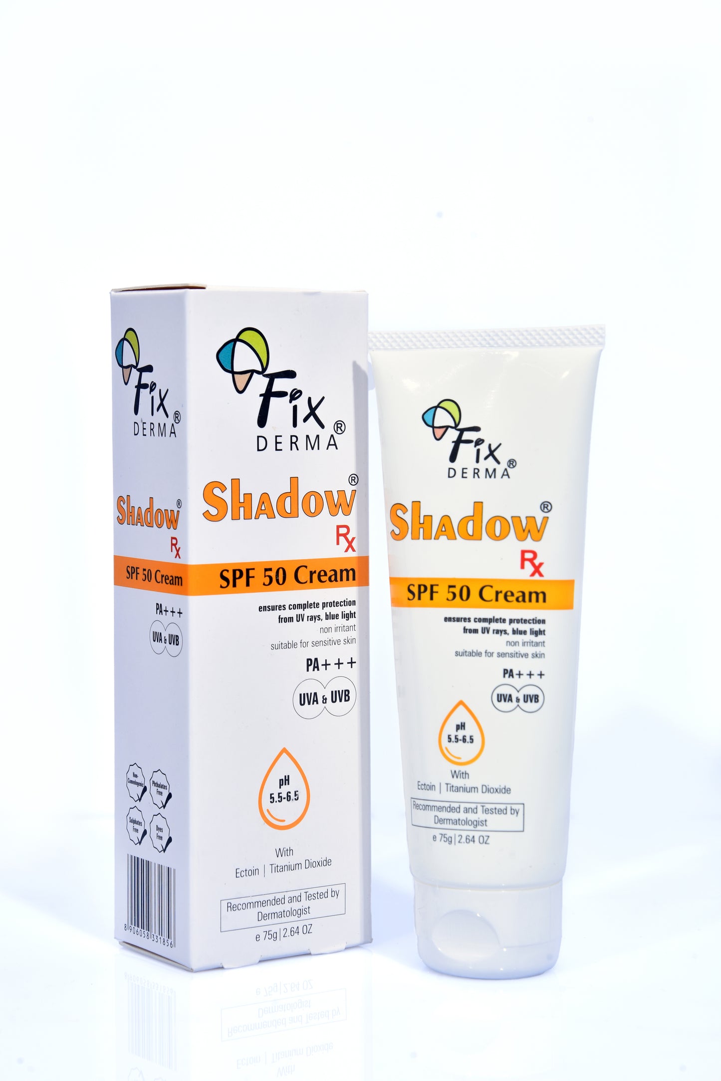 Fixderma Shadow SPF 50+ Cream Sunscreen 75GM
