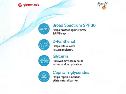 Episoft AC Moisturiser With Sunscreen SPF 30 75GM