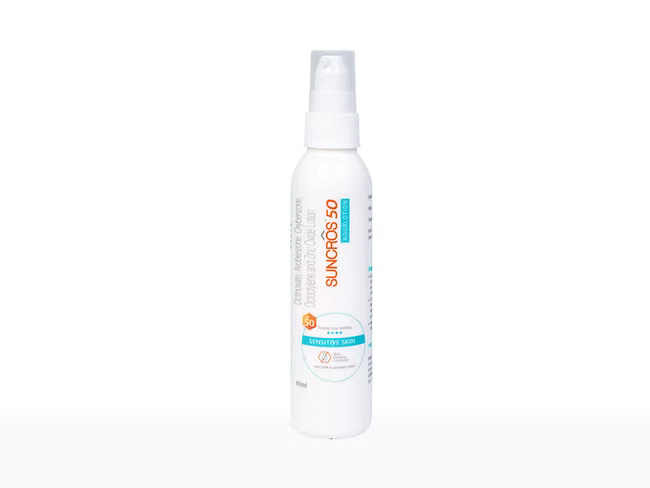 Suncros Aqua Lotion SPF 50 60 ML Pack Of 2