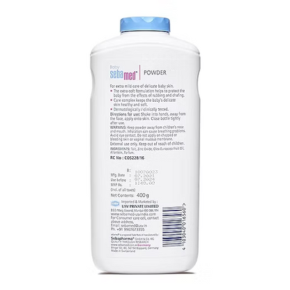 Sebamed Baby Powder 400g