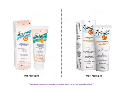 Episoft AC Moisturiser With Sunscreen SPF 30 75GM