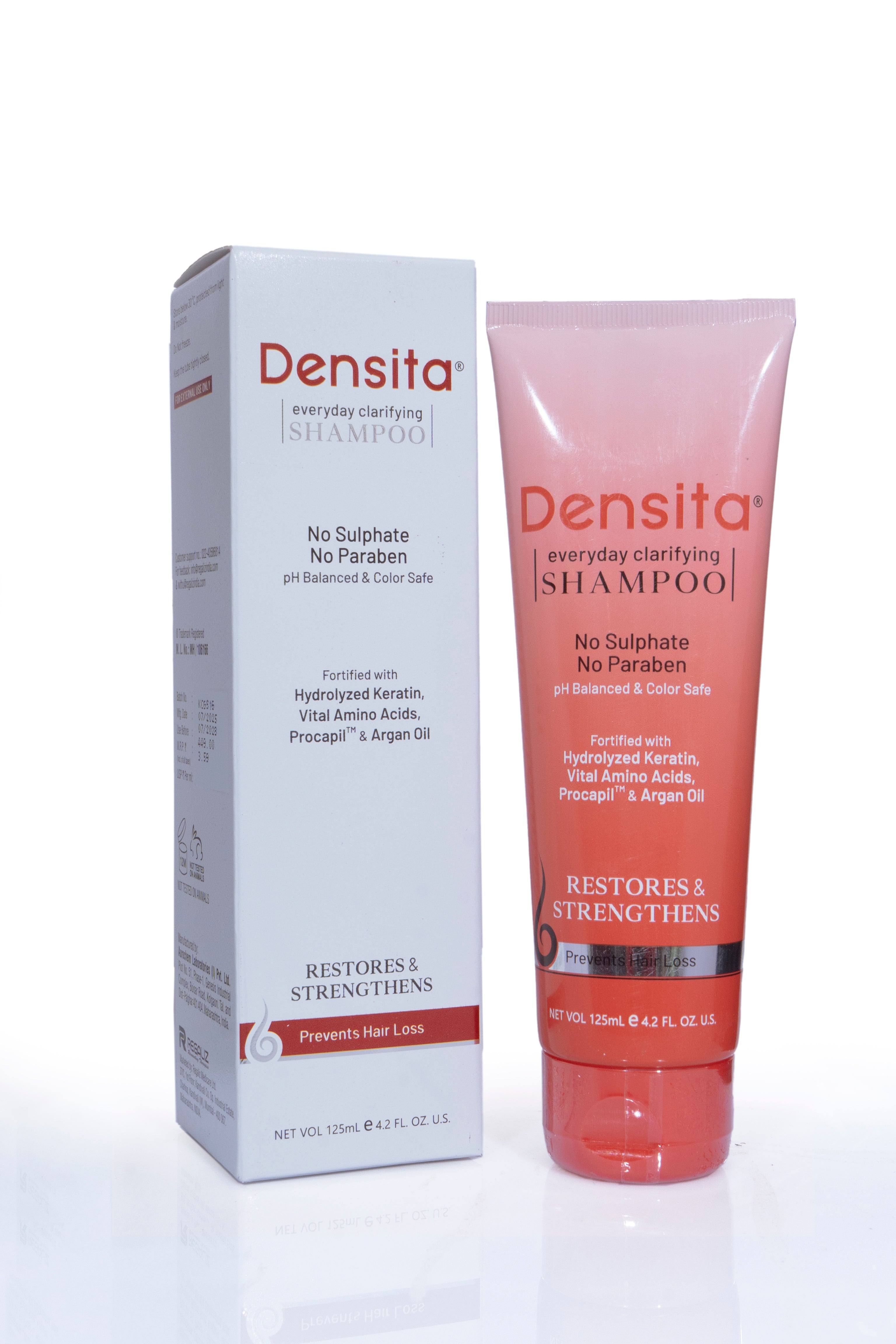 Densita Everyday Clarifying Shampoo 125ml (Pack of 2)