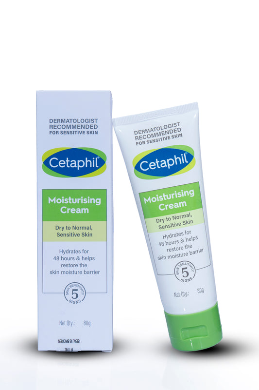 Cetaphil Moisturising Cream for Face & Body, Dry to Normal skin, 80 gm