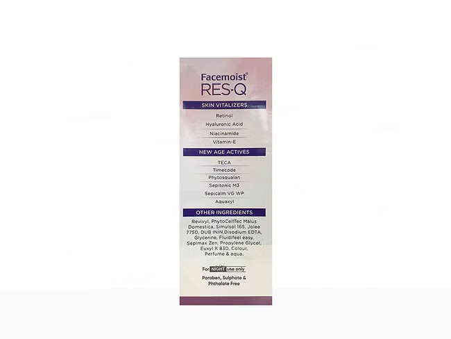 Facemoist RES-Q Night Cream 30ml