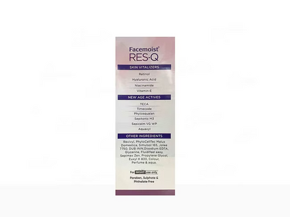 Facemoist RES-Q Night Cream 30ml