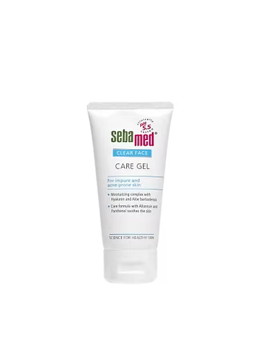 Sebamed Clear Face Care Gel 50Ml|Ph 5.5| Prone Skin|Hyaluron & Aloe Vera|Wat